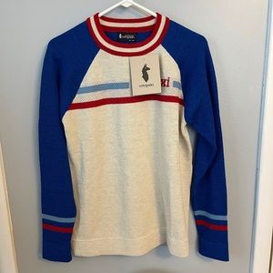 New Cotopaxi sweater MEN Med/WOMEN Large